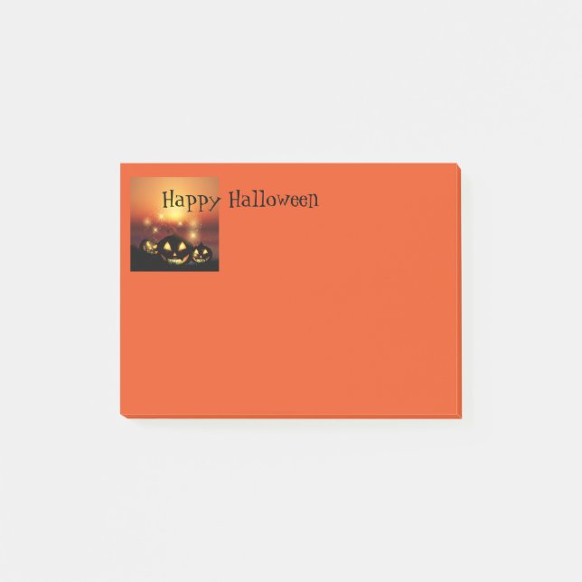 Halloween postar det noterar post-it block (Framsida)