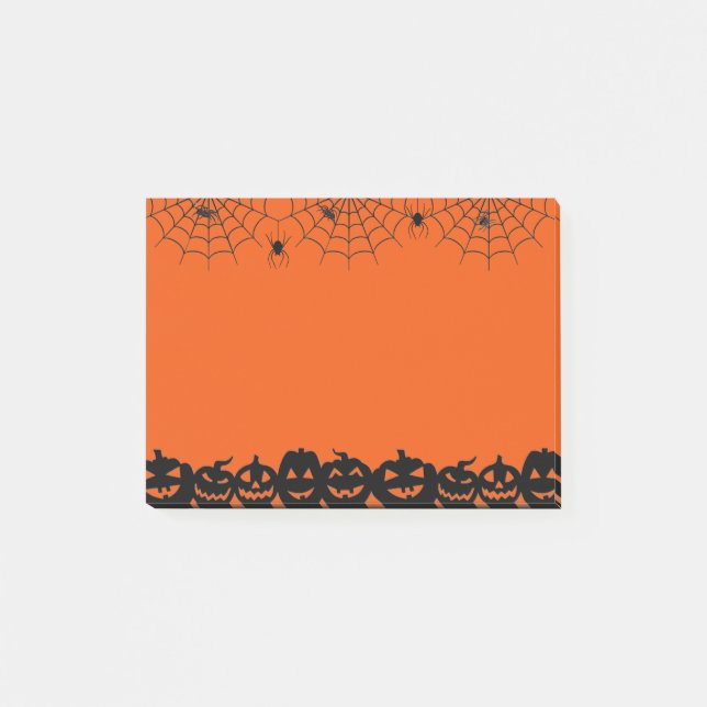 Halloween postar det noterar post-it block (Framsida)