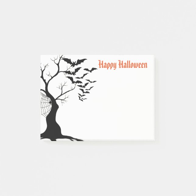 Halloween postar noterar post-it block (Framsida)