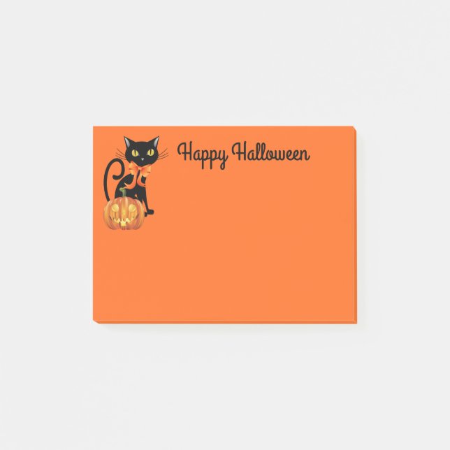Halloween postar noterar post-it block (Framsida)