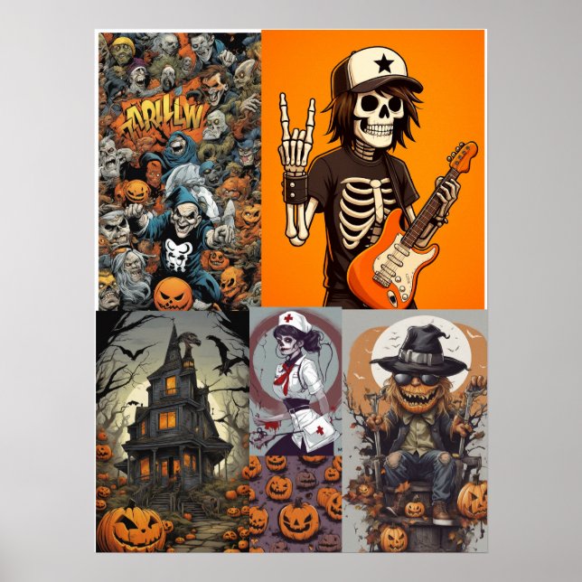 HALLOWEEN POSTER (Framsidan)