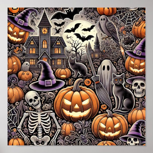 Halloween poster (Framsidan)