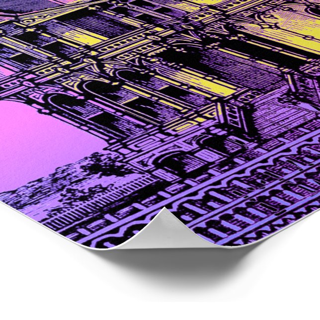 HALLOWEEN POSTER (projektionsyta eller glansig) (Hörn)