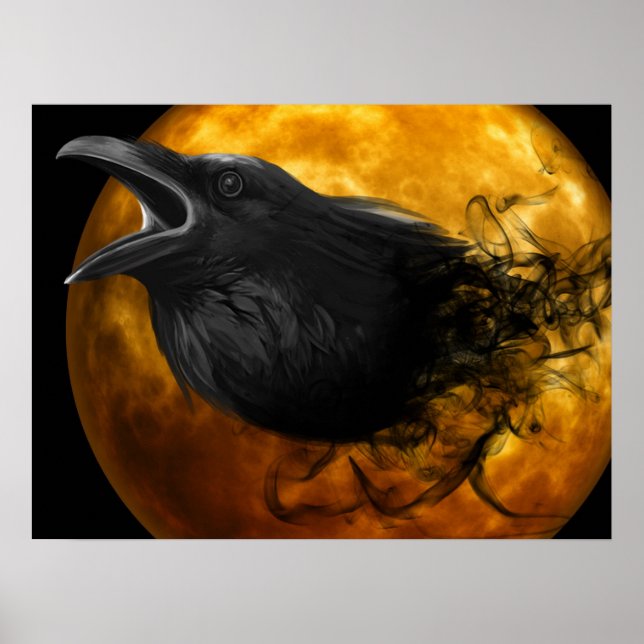 Halloween Poster-Raven Poster (Framsidan)