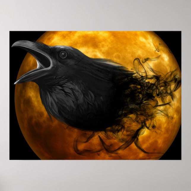 Halloween Poster-Raven Poster (Framsidan)