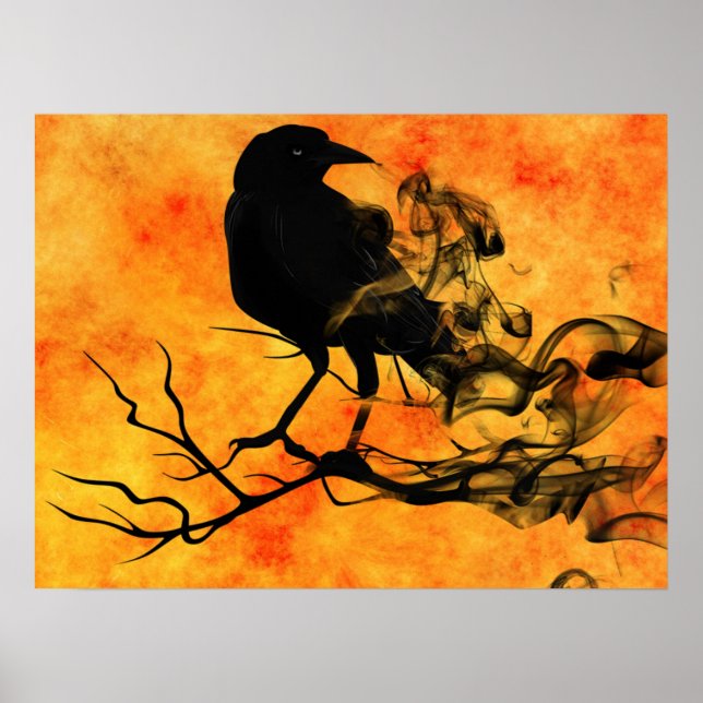 Halloween Poster-Raven Poster (Framsidan)