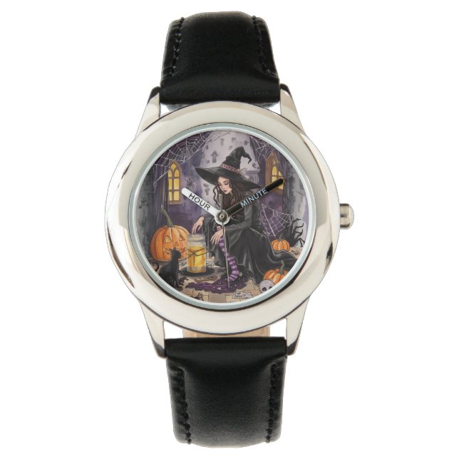 Halloween, Potion-fest på det spökiga huset  Armbandsur (Framsida)