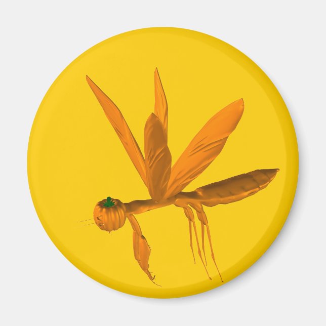 Halloween Praying Mantis Magnet (Framsidan)