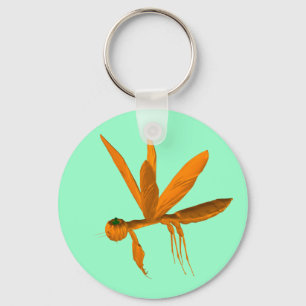 Halloween Praying Mantis Nyckelring
