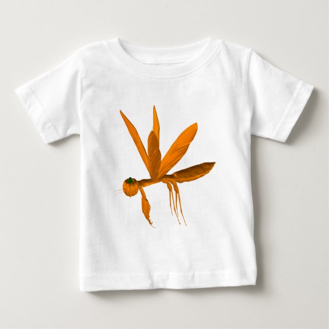 Halloween Praying Mantis T Shirt (Framsida)