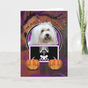 Halloween - precis en spöklika Lil - bomull de Kort