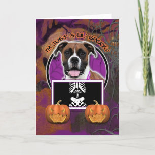 Halloween - precis en spöklika Lil - boxare - Kort