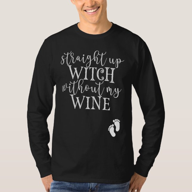 Halloween Pregnancy Costume for Pregnant Woman Wit T Shirt (Framsida)