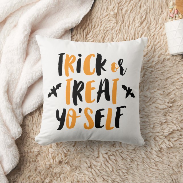 Halloween-present till dig själv kudde (Filt)