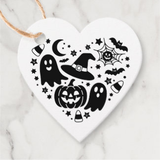 Halloween-presentetiketter, personliga presentetik gåvor etiketter
