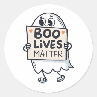 Halloween-presentkort för godispåsar & DIY-projekt Runt Klistermärke