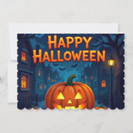 Halloween presentkort inbjudningar