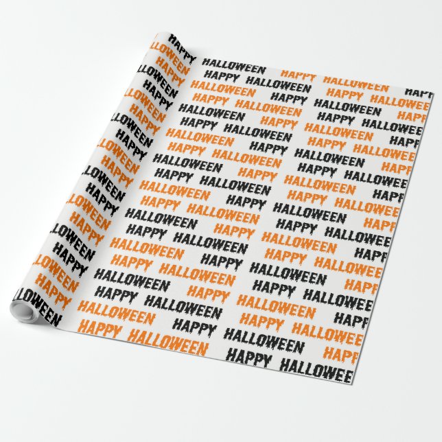 Halloween Presentpapper (Utrullad)