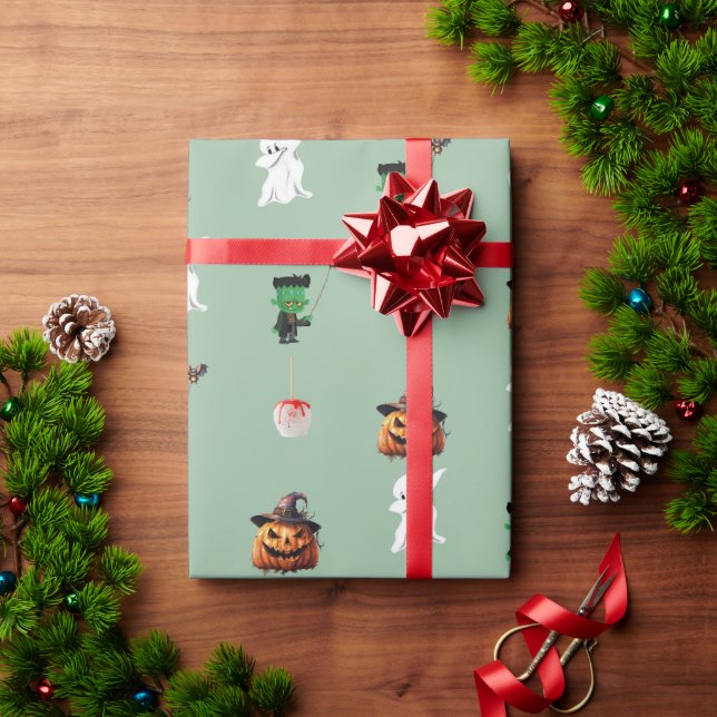 Halloween Presentpapper (Julgåva)