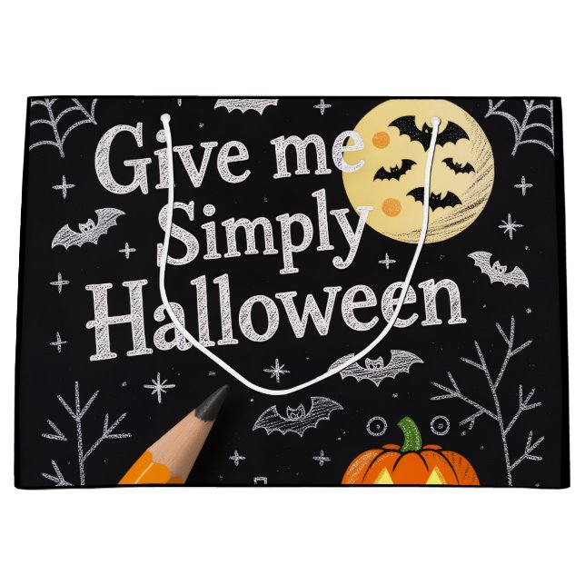 Halloween presentpåse (Framsidan)