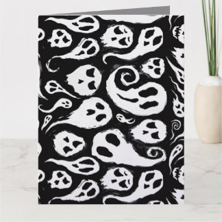 Halloween presentpåse kort