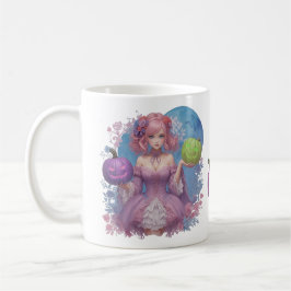 Halloween Princess i pastelltoner Kaffemugg