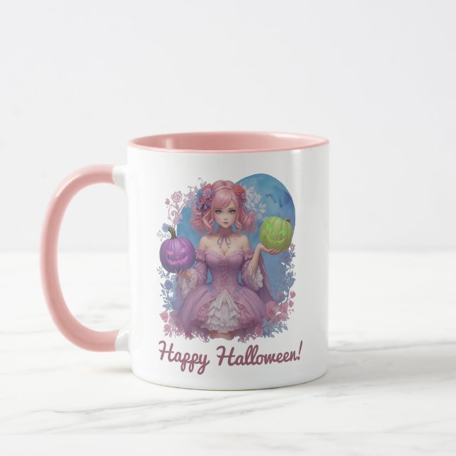 Halloween Princess i pastelltoner Mugg (Vänster)