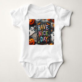 Halloween print t shirt
