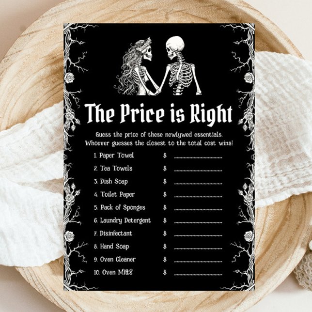 Halloween Pris är Höger Möhippa Game Inbjudningar (Skapare uppladdad)