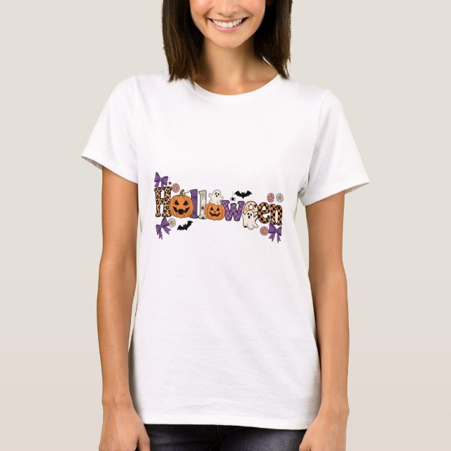Halloween-publicering T Shirt (Framsida)