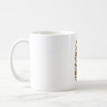Halloween Pudel med blommor Kaffemugg<br><div class="desc">Halloween Pudel med blommor</div>