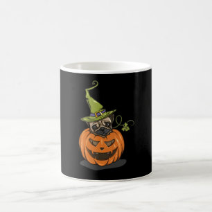 Halloween Pug Kaffemugg