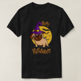 Halloween Pug T Shirt