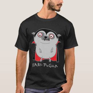 Halloween pug vampyr t shirt