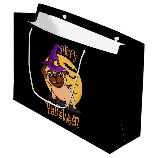 Halloween Puggy Gift Bags (Framsidan Vinklad)