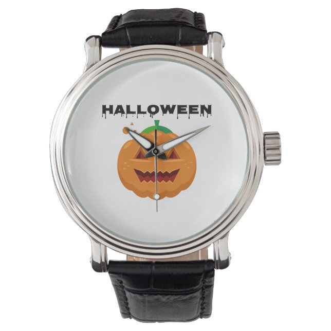 halloween pumkin armbandsur (Framsida)