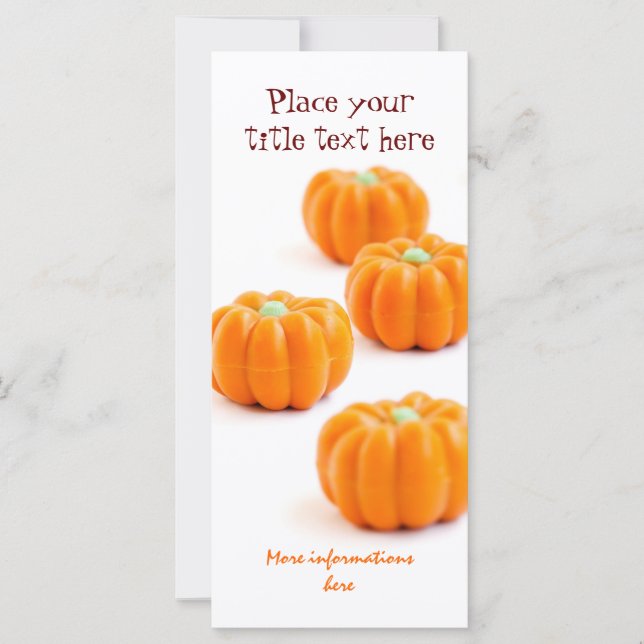 Halloween pumkin candy (Framsida)