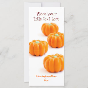 Halloween pumkin candy