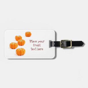 Halloween pumkin candy bagagebricka
