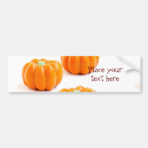 Halloween pumkin candy bildekal