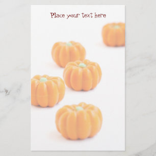 Halloween pumkin candy brevpapper