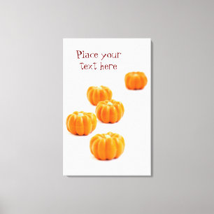 Halloween pumkin candy canvastryck