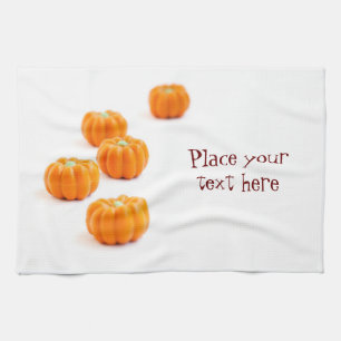 Halloween pumkin candy kökshandduk