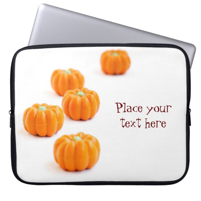 Halloween pumkin candy laptop fodral (Framsidan)
