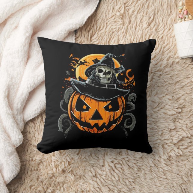 Halloween/pumkin/höst/fall Kudde (Filt)