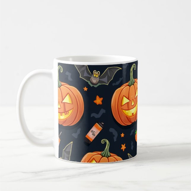 Halloween Pumkin Mugg (Vänster)