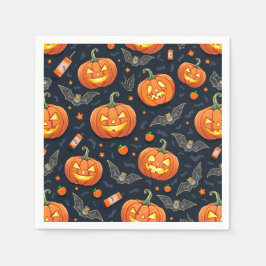 Halloween Pumkin napkins Pappersservett