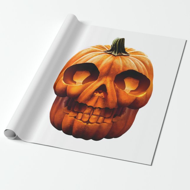 halloween pumkin presentpapper (Utrullad)