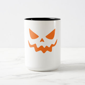 Halloween Pumpa Ansikts Mugg – Söt & Festlig Orang