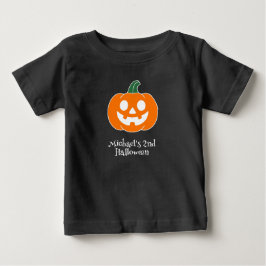 Halloween Pumpa Baby Pojke T Shirt
